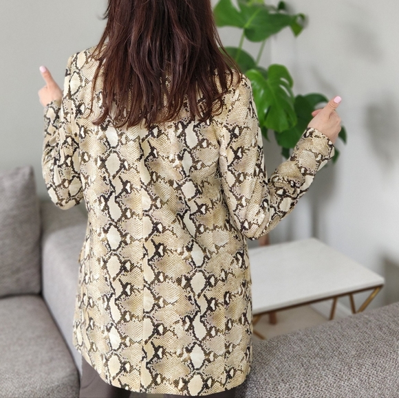 Zara blazer snakeskin pattern - Picture 4 of 6